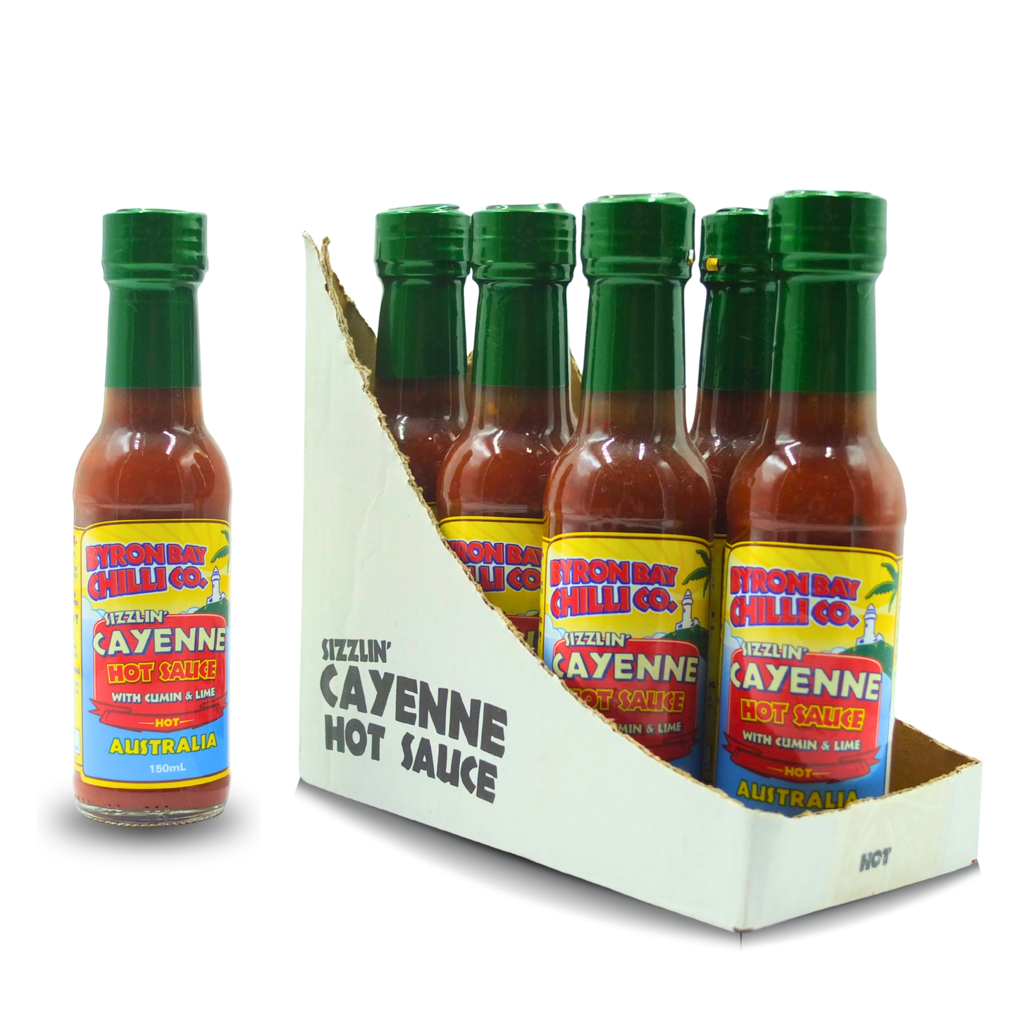 Sizzlin' Cayenne Hot Sauce with Cumin & Lime