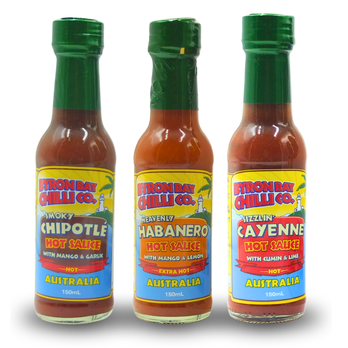 The Hot Sauce Trio
