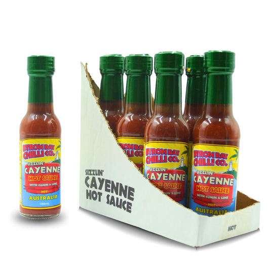 Sizzlin' Cayenne Hot Sauce with Cumin & Lime